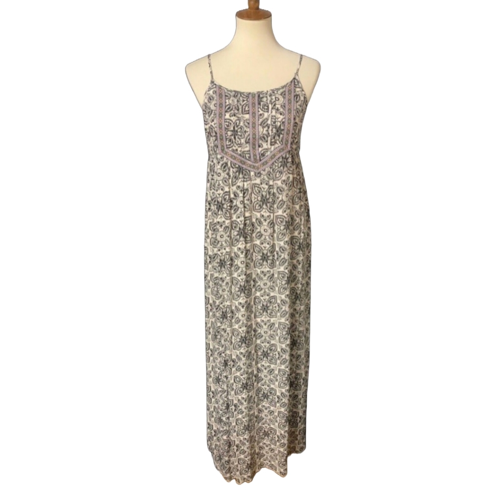Women Dress | AS U Wish Rayon Empire Waist Lined Maxi Dress XS